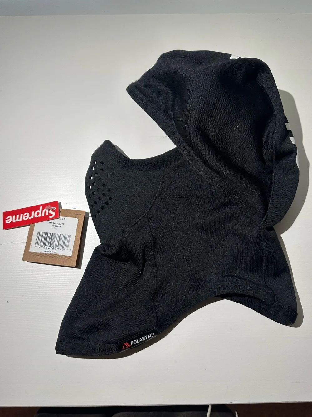 Supreme The North Face RTG Black Polartec Balaclava Spring/Summer 2020
